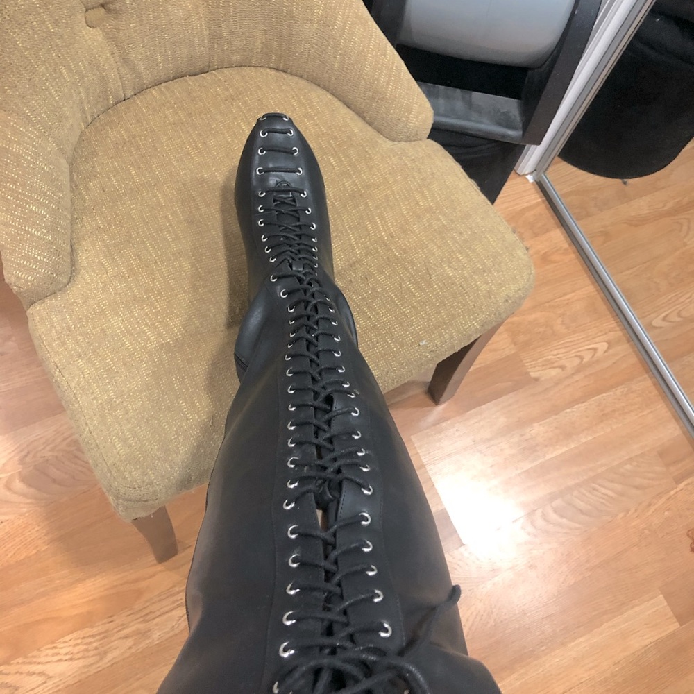 Brand new never worn over the knee boots